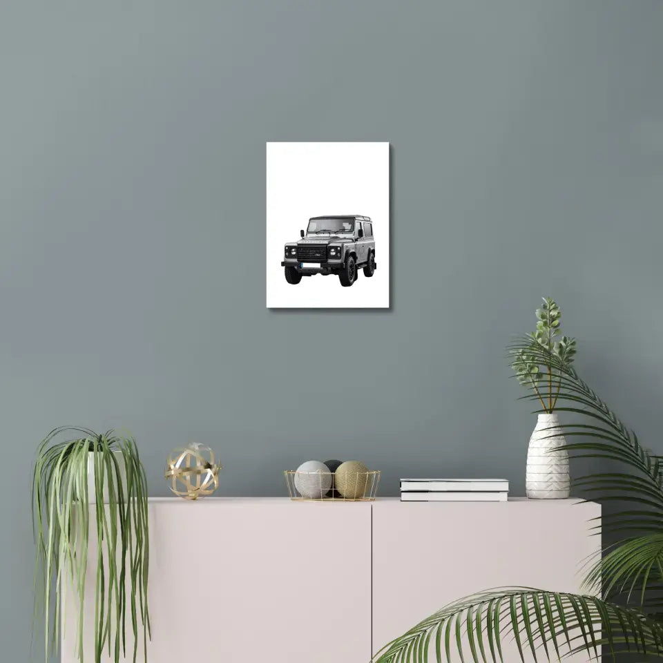 Personalized Car Logo Poster