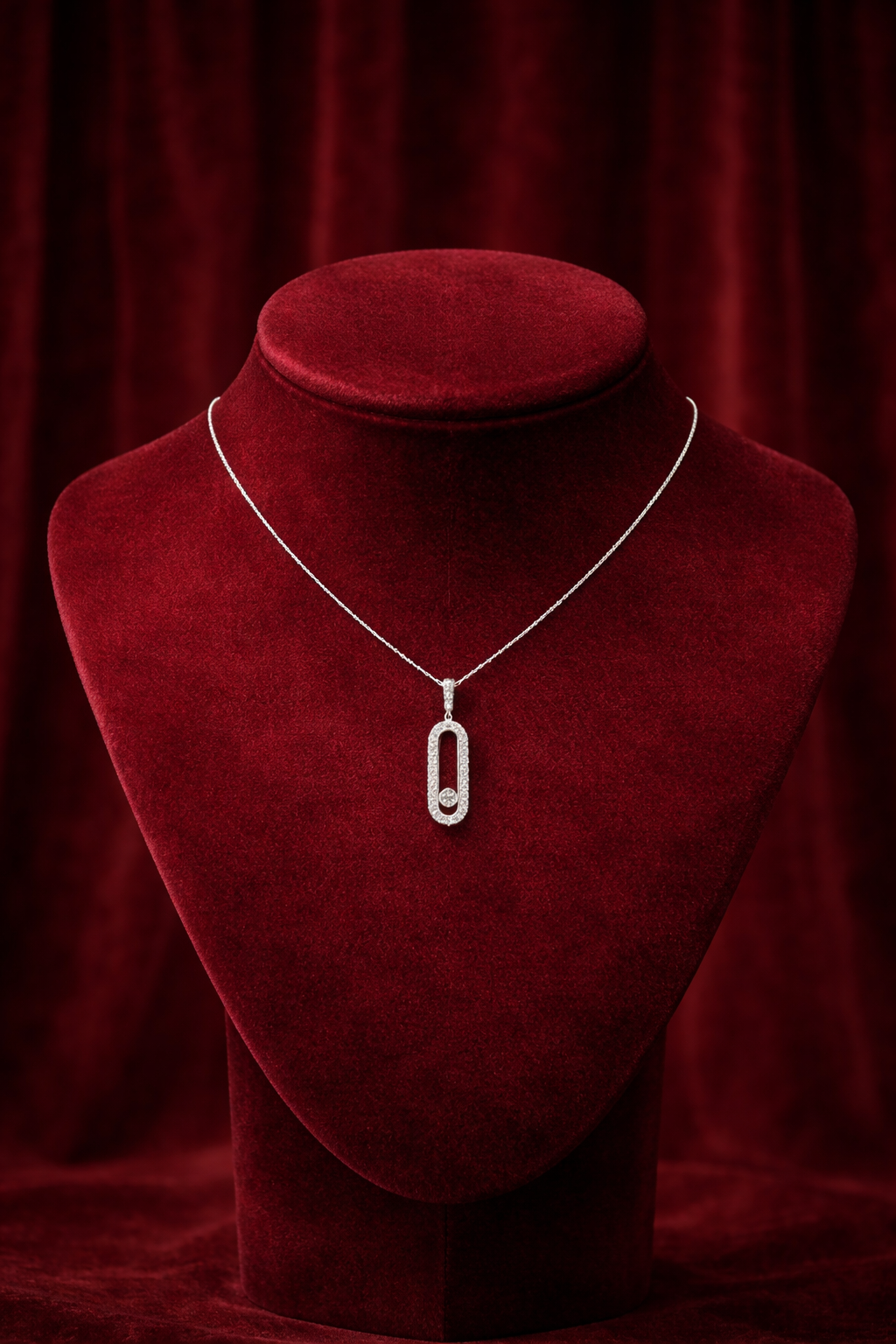 Couture Heart Bokz with Messika Diamond Necklace