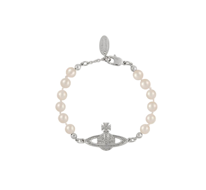 Vivienne Westwood Mini Bas Relief Pearl Bracelet