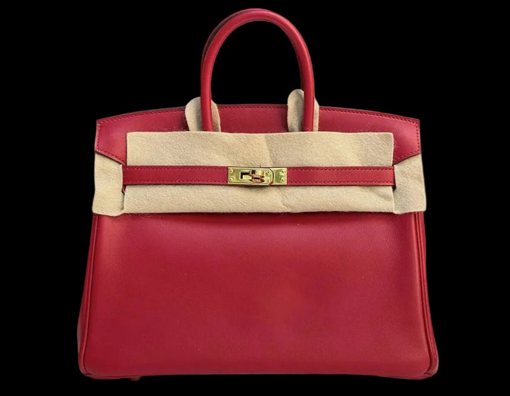 Hermes Birkin 25 Rouge Piment Swift