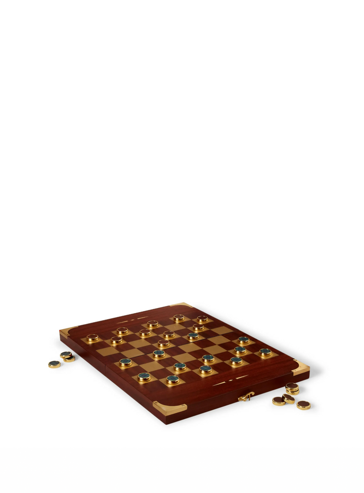 Ralph Lauren tartan parkwood backgammon