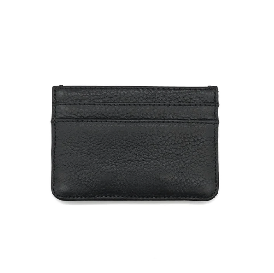Chrome Hearts  Black Leather Card Holder