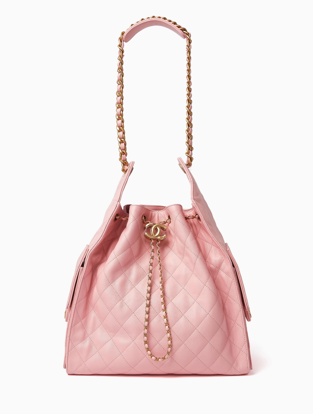 Chanel 25 Medium Shoulder Bag in Grained Calfskin