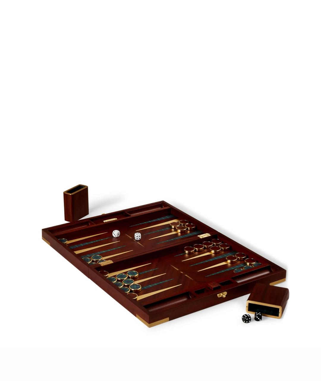 Ralph Lauren tartan parkwood backgammon