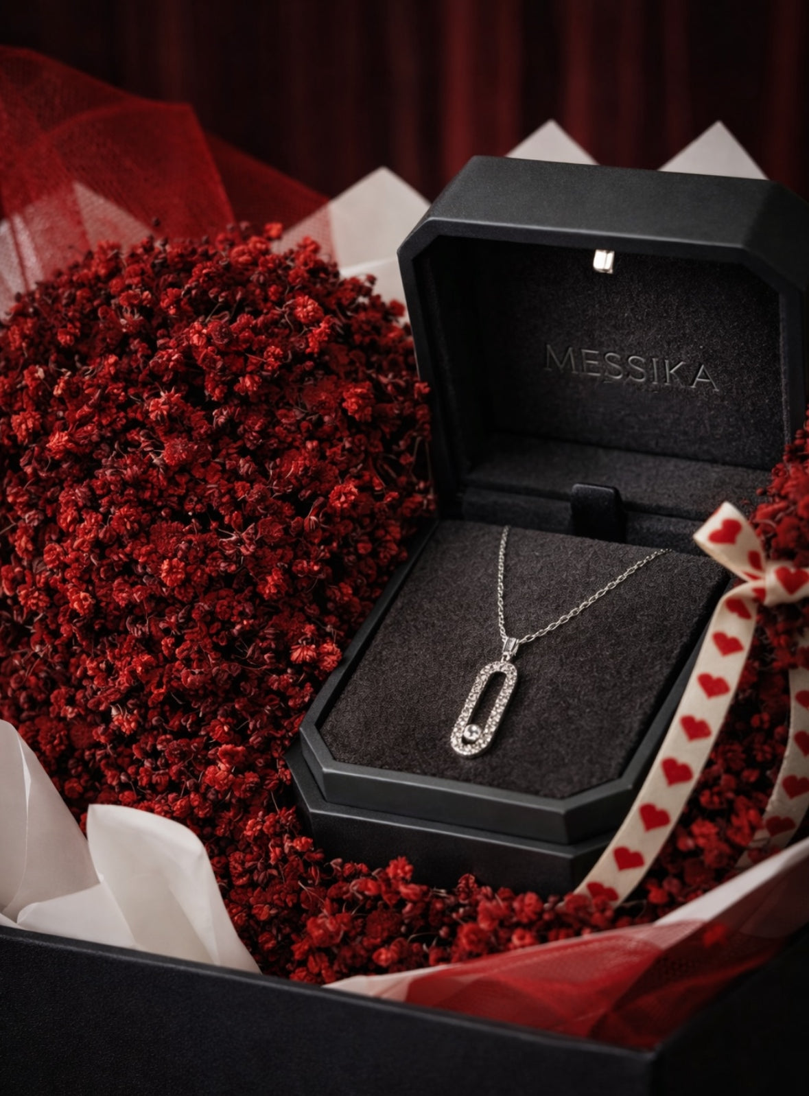 Couture Heart Bokz with Messika Diamond Necklace